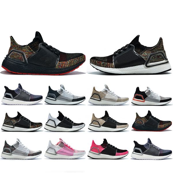 

Cheaper New Ultra 2019 Running shoes For men women Cloud White Black Dark Pixel Refract Clear Brown Primeknit sports trainers sneakers 5-11