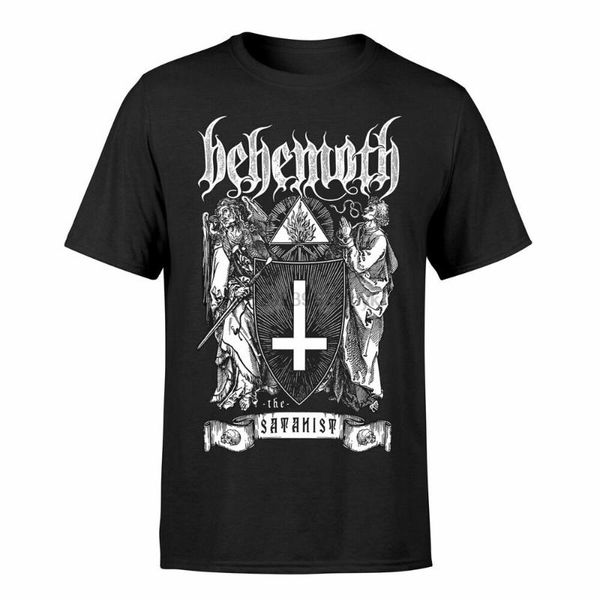 

официальная футболка сатанистской рок-группы behemoth, White;black