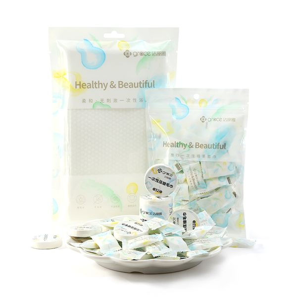 

jie ya travel disposable face towel compression particle towel bath towel thick portable womens travel essential supplies