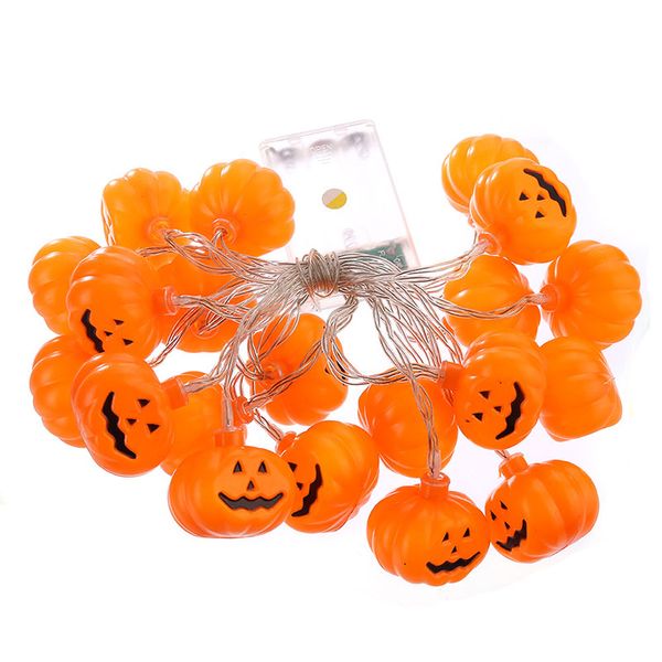

3m halloween pumpkin lamp led light string garland battery box device new year christmas decorations for halloween home christmas ornaments