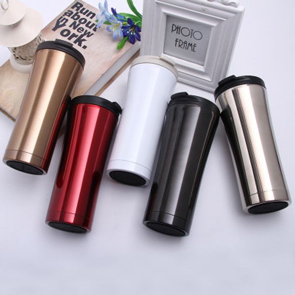 

термос из нержавеющей стали с кружкой из нержавеющей стали для путешествий, для горячих и холодных напитков