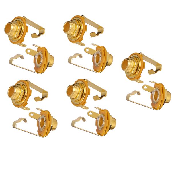 

10pcs jack socket output connector for guitar bass pick-up parts accessory