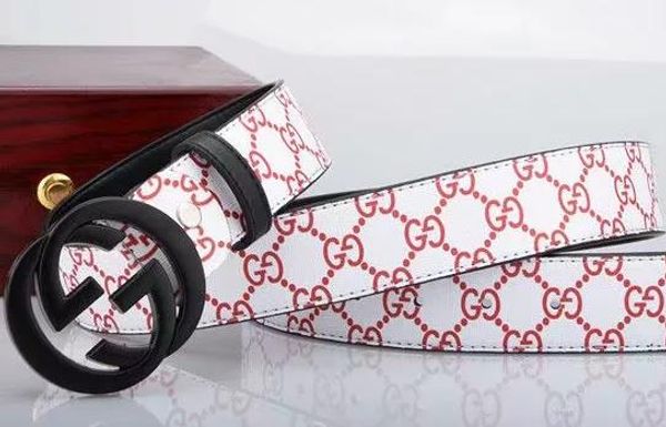 

ty 2019 new luxury belts, four-color tiger-head clasp design, luxury fashion casual belts, men's and women's leather belts, deli, Black;brown