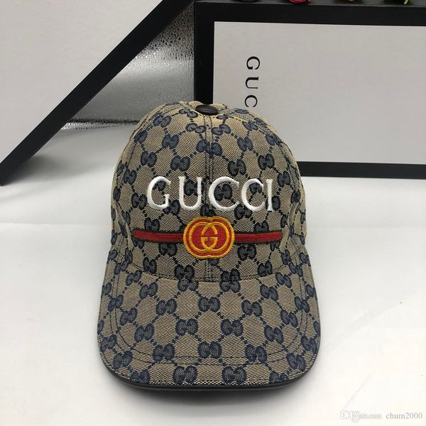 

2019 fashion brand luxury men and women cap accessories accessories box trend men and women visor, Blue;gray