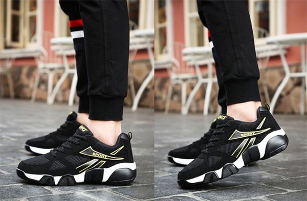 

2020 flying wild youth breathable fashion designer shoes sneakers tricolor sneakers mens lightweight casual shoes 40-45, Black