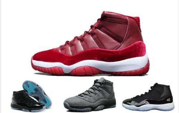 

новая горячая новая 11 бархат синей женщина мужчины баскетбол обувь 11s royal blue velvet спорт кроссовки высокого качество свободная покупк