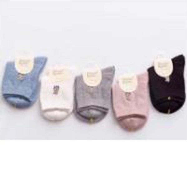 

children socks soft cotton socks breathable comfortable embroidery pattern stylish fashion casual lovely, Black;white