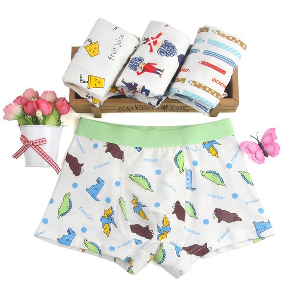 

xyf7d 4-piece children's pure cotton boys under underwear under ' pure cotton underwear boxer pants students' boxer pants 1-1, Camo