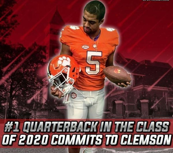 

DJ Uiagalelei Clemson Tigers Jersey Home Away Orange Purple White All Stitched