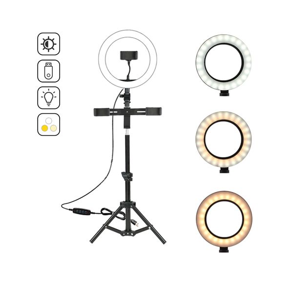 

держатель телефона стенд tiktok живого светильник сеого бордовым питание dimmable сеого кольцо света с исправленным штативом сеого ring ligh