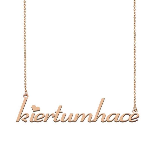 

kiertumhace name necklace , custom name necklace for women girls friends birthday wedding christmas mother days gift, Silver