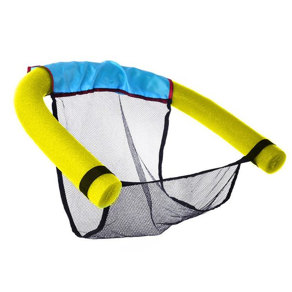 

60 x 150cm pool noodle foam net floating armchair children swim aid water noodles swimming gear ya88