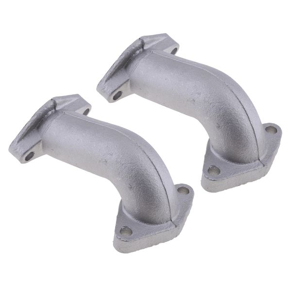 

2pcs intake manifold pipe 22mm for 110cc 125cc dirt bike go kart quad