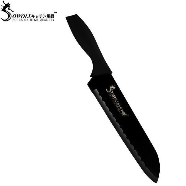 Sowoll Brand 7 Santoku Kitchen Knife Japanese Chef Knife High