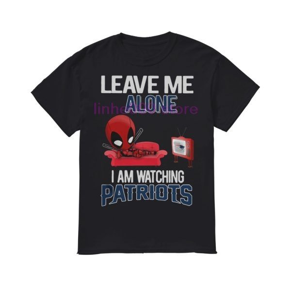 

brand men shirt deadpool leave me alone i am watching shirt, White;black