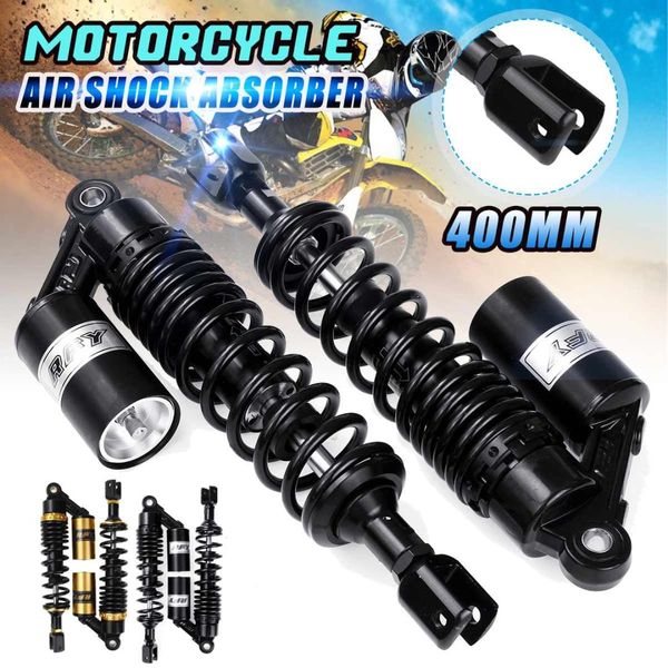 

universal 380mm/400mm motorcycle air absorber rear suspension for /yamaha scooter atv quad dirt bike gold&black