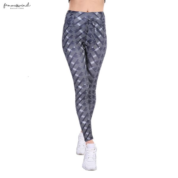 

fitness women print leggings new multicolor high waist ankle-length polyester breathable knitted women leggings good quality, Black