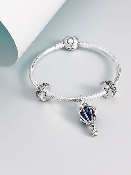 

2020 новая мода ювелирные изделия браслеты оригинальный браслет 925 шарм браслеты женщины делают ювелирные изделия подарки, Black