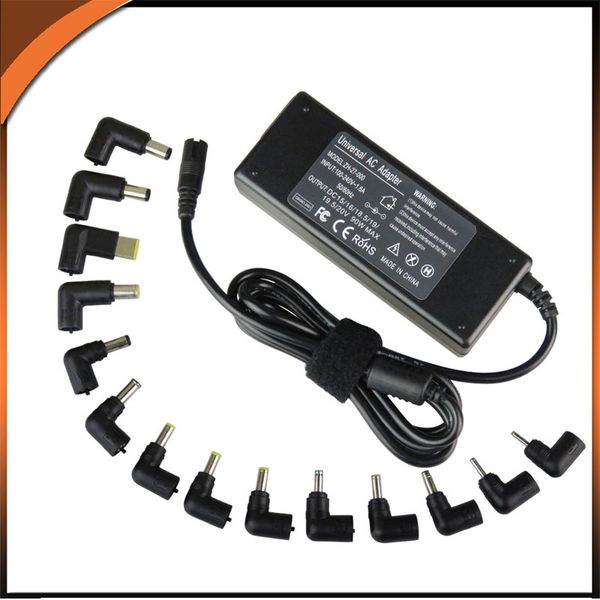 15 V 16 V 18.5 V 19 V 19.5 V 20 V 90 W 14 Dicas Universal Adaptador De Alimentação Do Computador Portátil carregador para ASUS ACER Toshiba HP DELL LENOVO SONY SAMSUNG