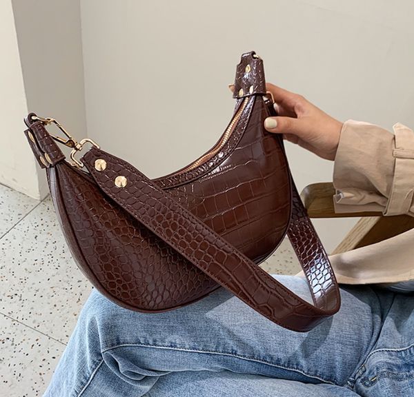 

fiery stone pattern retro pu leather crossbody bags for women small shoulder messenger bag lady phone handbags and purses