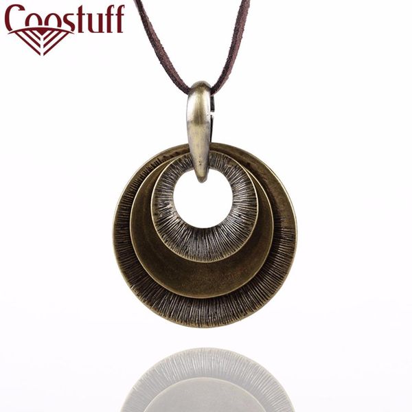 

woman necklace jewelry statement necklaces & pendants, cotton long necklace women circles pendant necklace for women collares, Silver