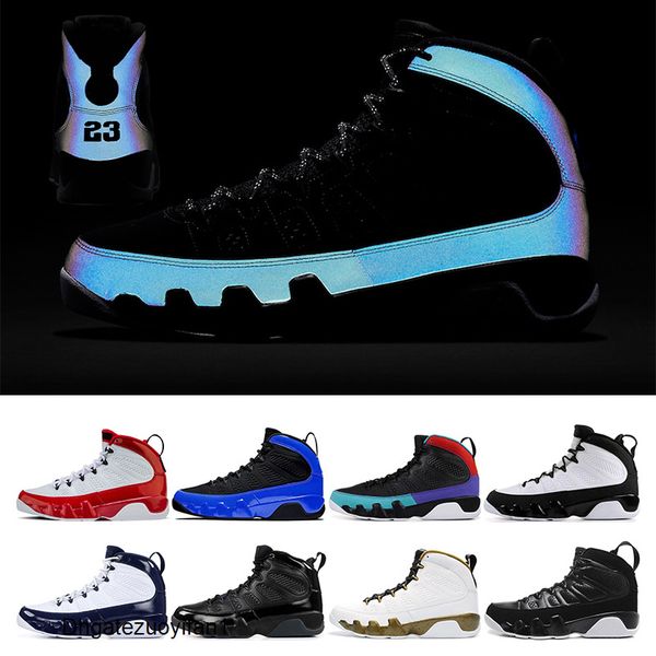 

2020 basketball shoes 9 race bule gym red black white dream it do it bred unc citurs mens trainers sports sneakers athletic