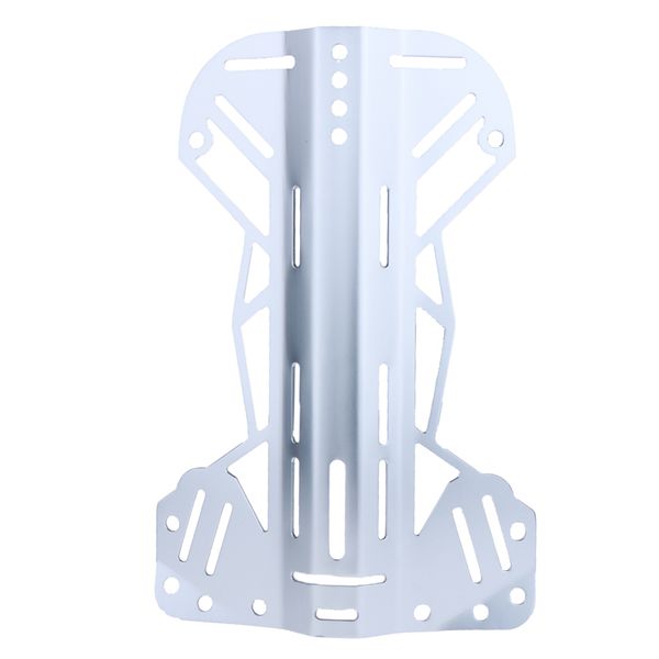 

technical scuba diving hourglass shaped aluminum backplate snorkeling part