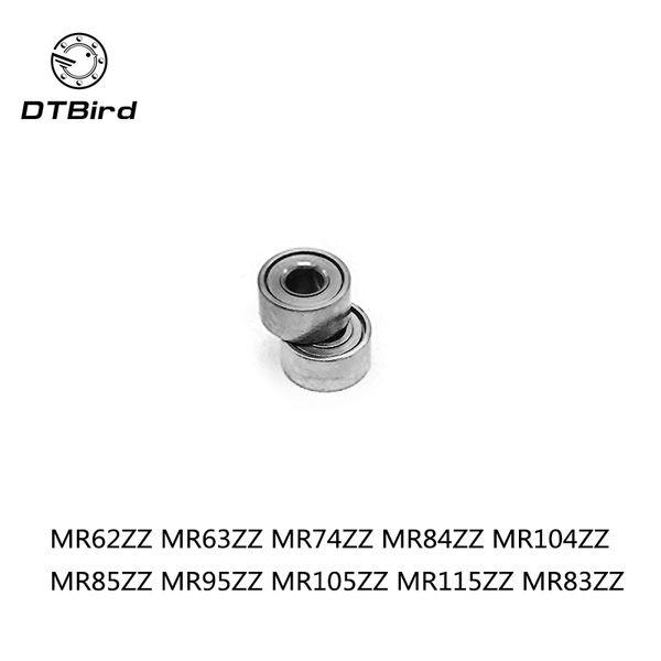 

10pcs mr62zz mr63zz mr74zz mr84zz mr104zz mr85zz mr95zz mr105zz mr115zz mr83zz miniature ball bearing