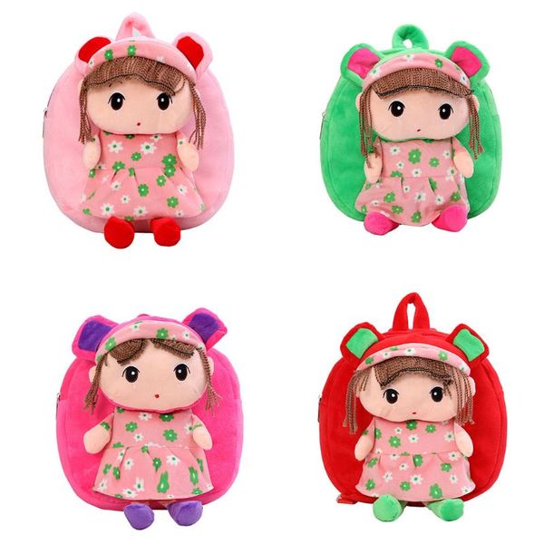 

girls kids backpack cute travel daypack kindergarten school bag rucksack 8.66 x 3.93 x 9.05in