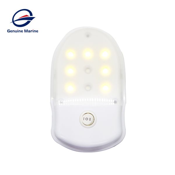 

square surface mount interior 12v led boat marine caravan rv ceiling light for car with switch