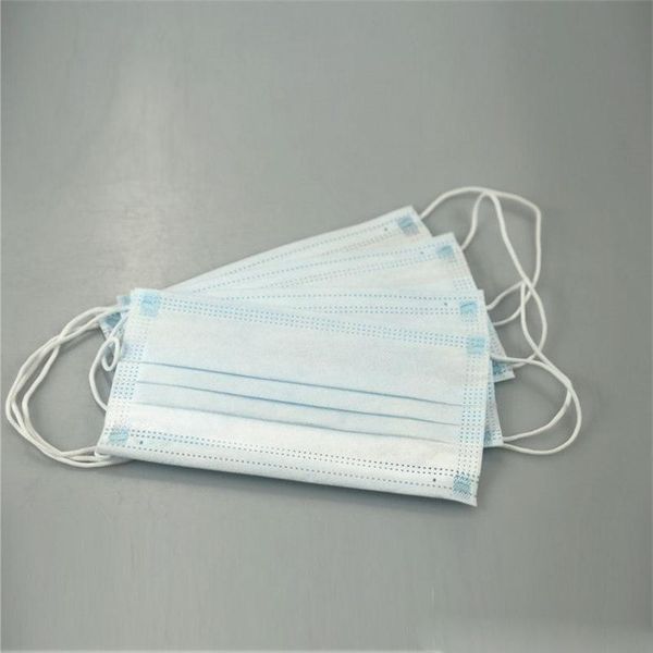 

50 шт одноразовые маски для лица лучшее качество толстые 3-слойные маски с ушками для наружного домашнего использования удобная в наличии од