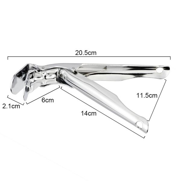 

kitchen tool oven clamp tong iron portable safe dish holder anti scald pot clip barbecue