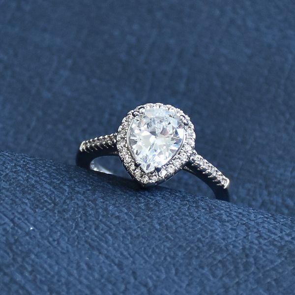 

new trendy crystal engagement claws design rings for women 3a white zircon cubic elegant rings female wedding jewerly zr002, Slivery;golden