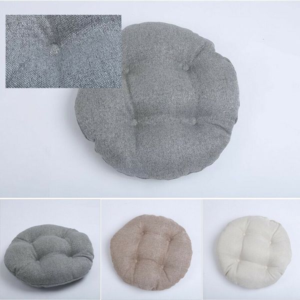 

round cushion seat pad floor futon mat for patio home car office tatami pillow