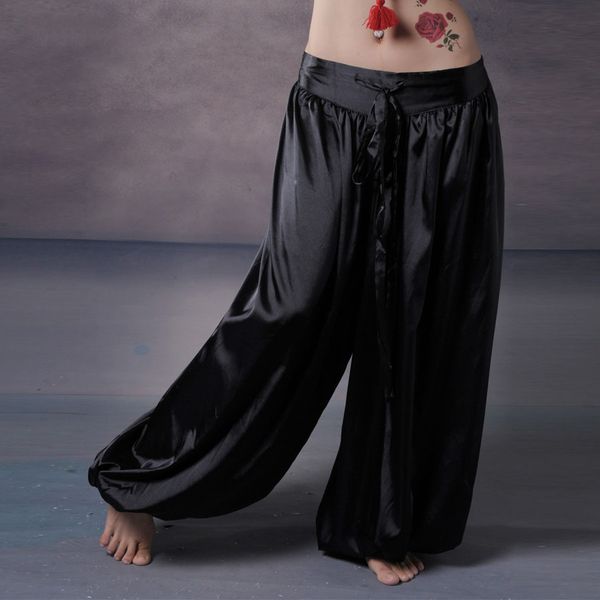 

2019 new tribal belly dance harem pants women bellydance costume bloomers nmmp0001, Black;red