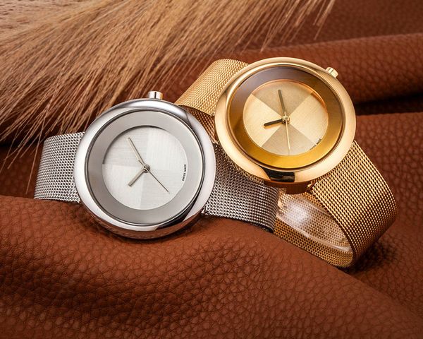 

style women watch fashion quartz watches women reloj elegant simple lady wristwatch woman clock montre femme gift, Slivery;brown