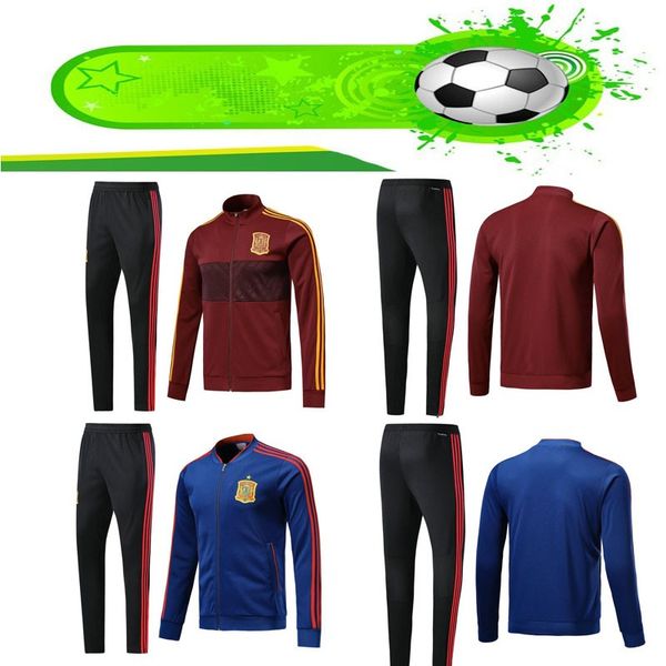 

2019 2020 spain training suit football shirt, Black