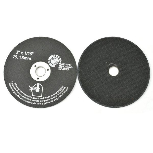 

new 10pcs/lot 3" 75mm id9.7mm cutting discs grinding wheel for air pneumatic cutting tool air tool
