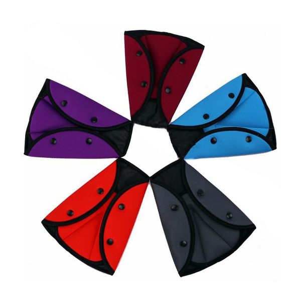 

new style car children triangular anti-le neck safety belt car breathable safety belt regulator