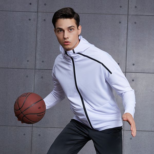 

vansydical men's sports jackets outdoor running sportswear fitness gym clothes man training hoodies, Black;red