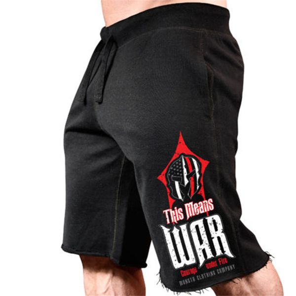 

Men Shorts Loose Short Trousers Fitness Bodybuilding Jogger Mens Brand Durable Sweatpants Fitness Workout Short M-3XL