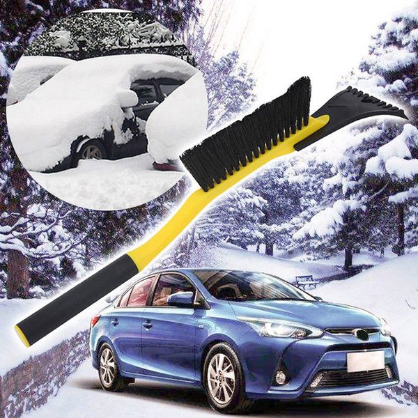

new extendable snow brush with ice scraper shovel car windshield window wiper