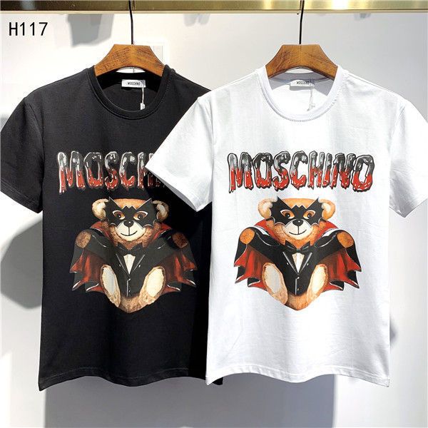

men pullover t shirts fashion new streetwear fashion o-neck cotton letter print men's casual tees v1, White;black