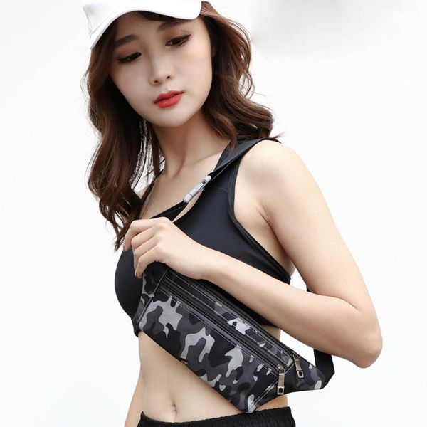 

sleeper #501 2019 fashion outdoor pocket anti-theft sports pocket multi-function running hiking bag daily ing