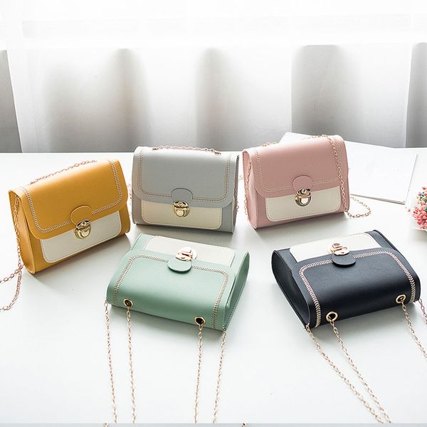 

xiniu design crossbody bags for women 2019 small pu leather shoulder messenger bag female chain handbags and purses #0706