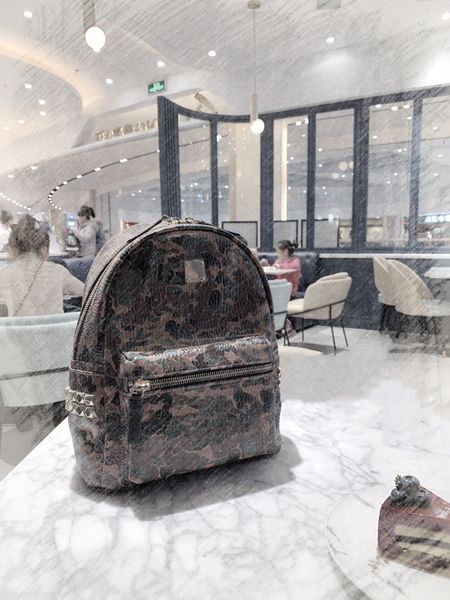 

новая мода камуфляж рюкзак досуг школьный мешок