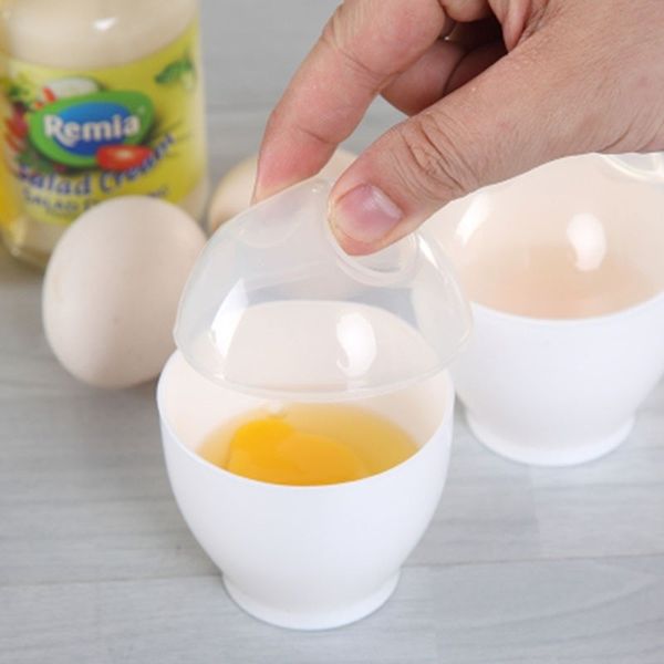 

1pc пластиковые микроволновая яйцо плита бойлер чайник cooking cup яйце домашняя кухня гаджеты