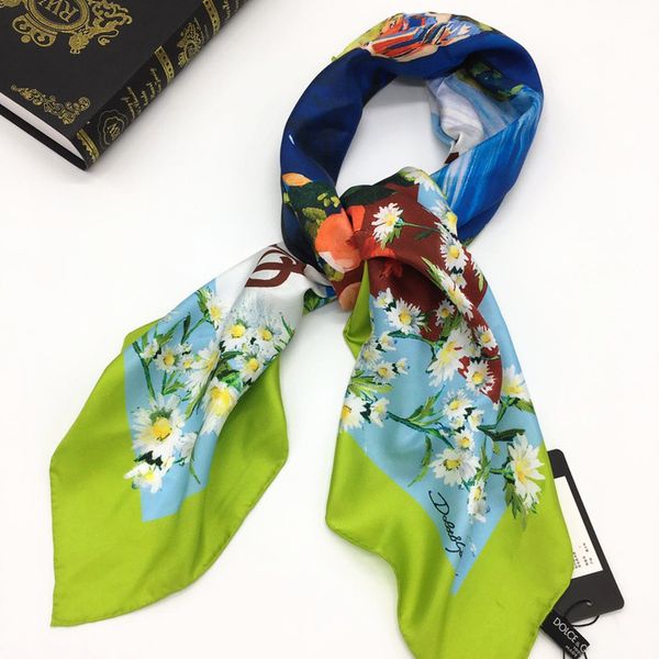 

Новый дизайн женщин квадратный шарф 100% саржа шелковый материал высокое качество