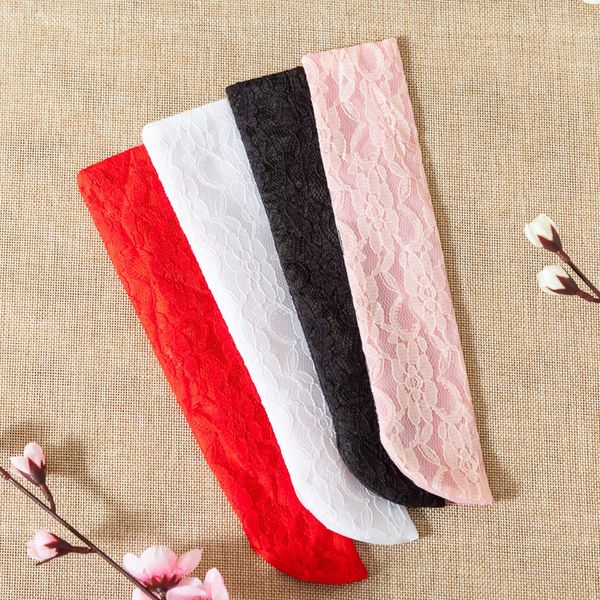 

lace hand fan sleeve folding fan package bag gift bags
