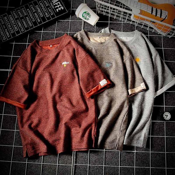 

мужчины лето воздухопроницаемый спорт t-рубашки короткий рукав приталенный fit солнечный дождливый футболка сплошной цвет o-образным вырезом, White;black